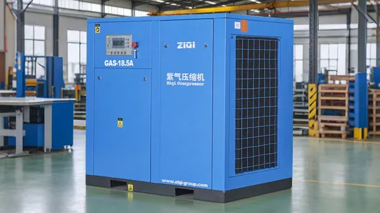 15kw 20HP Rotary AC Power Electric Air Cooled Frequency Inverter Single Stage Belt Driven with Ingersoll Rand Air End Industrial Screw Air Compressors for Sale